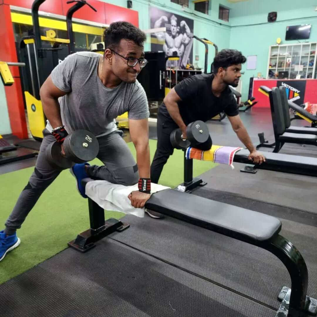 Man exercising on a treadmill for cardio workout and endurance building
